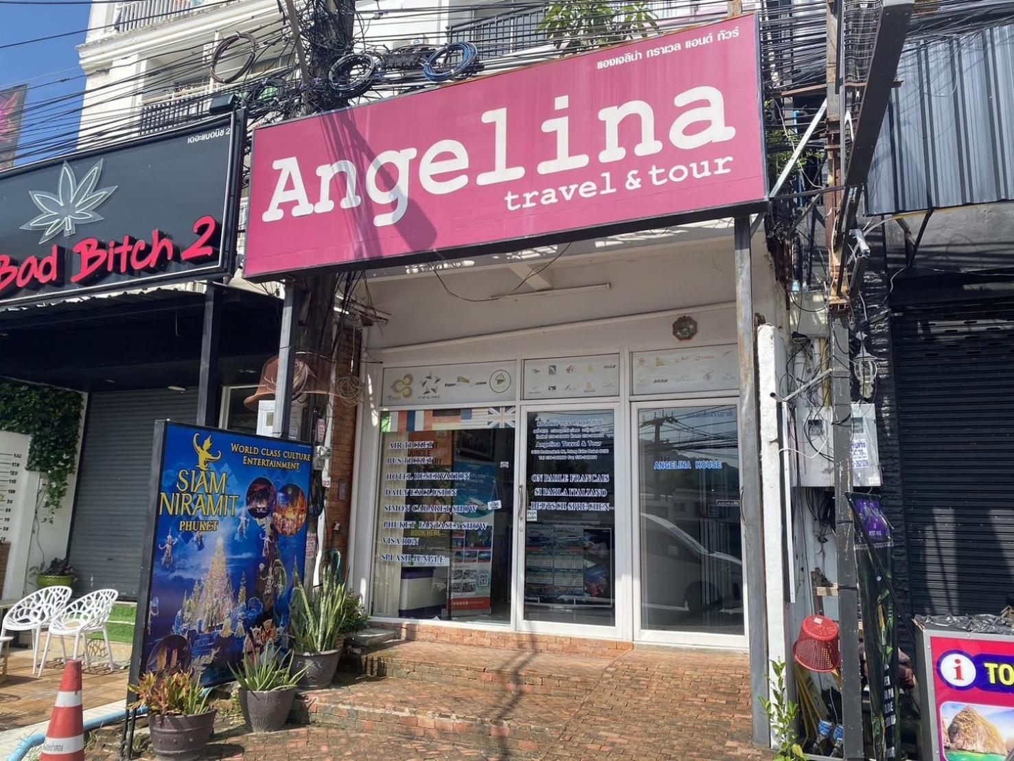 Angelina Guesthouse Patong Exteriér fotografie